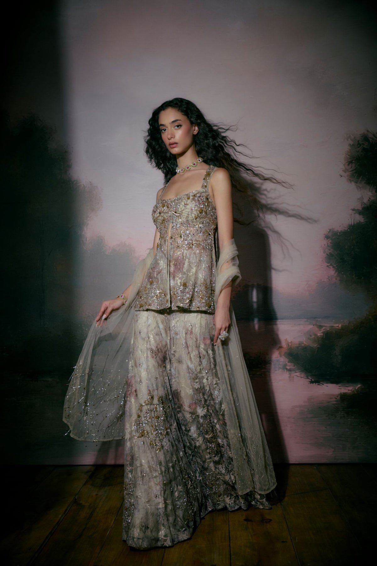 Lucent Sharara Set