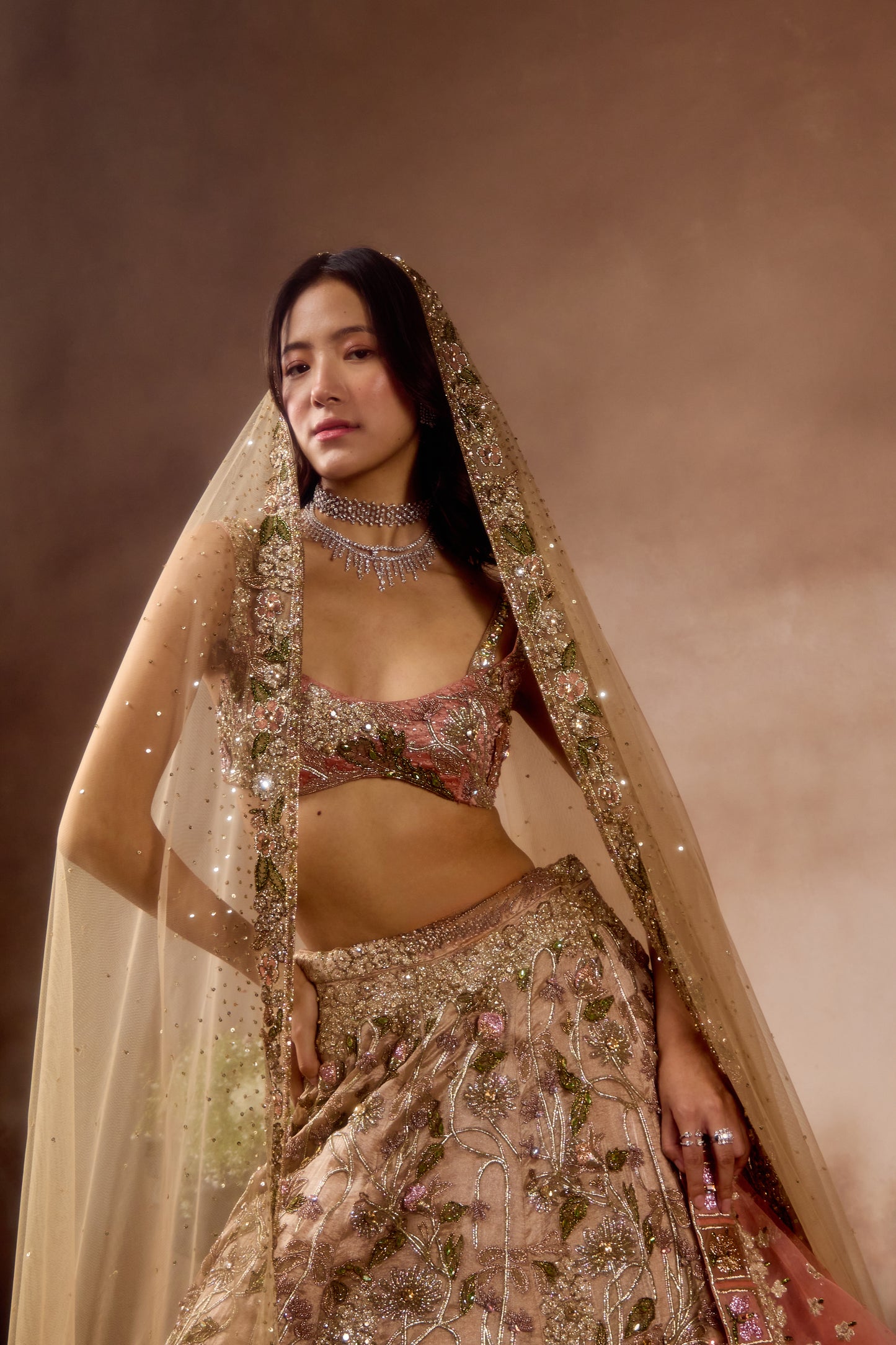 Rosa Lehenga Set