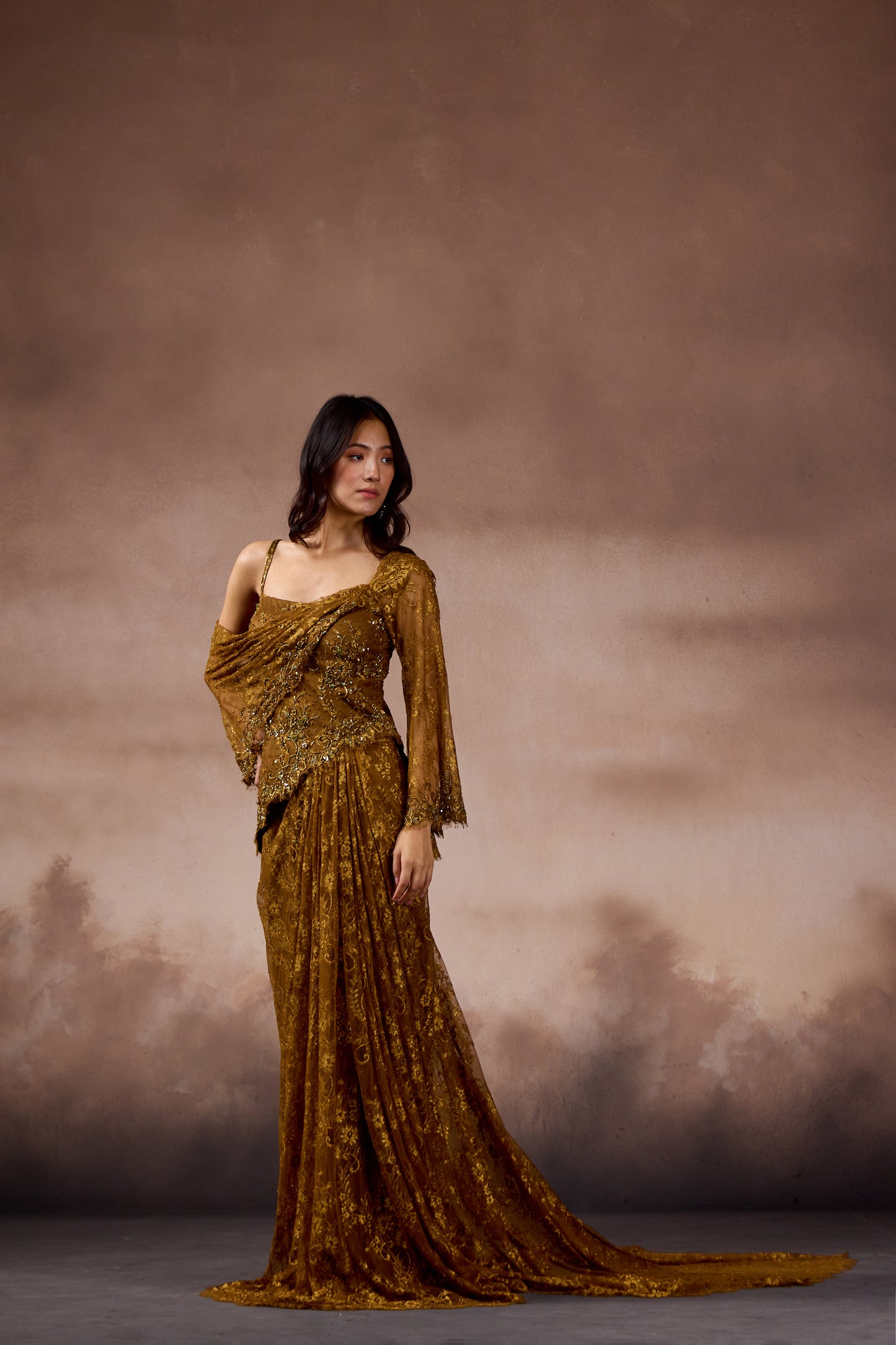Clara Draped Set.