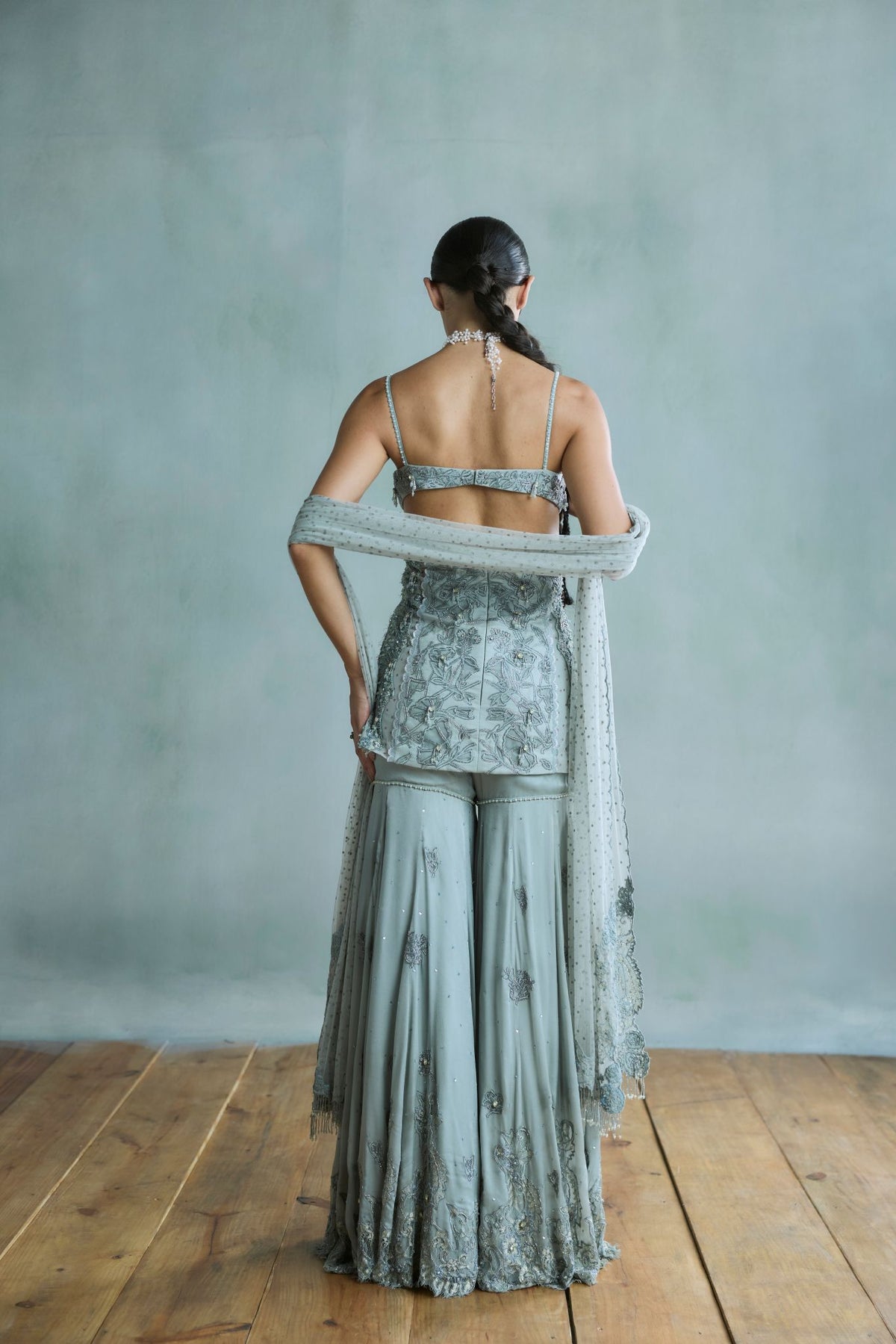 Opaline Sharara Set