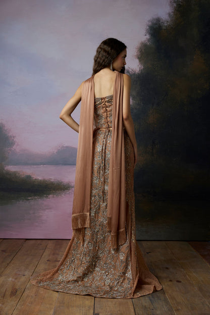 Ember Lehenga