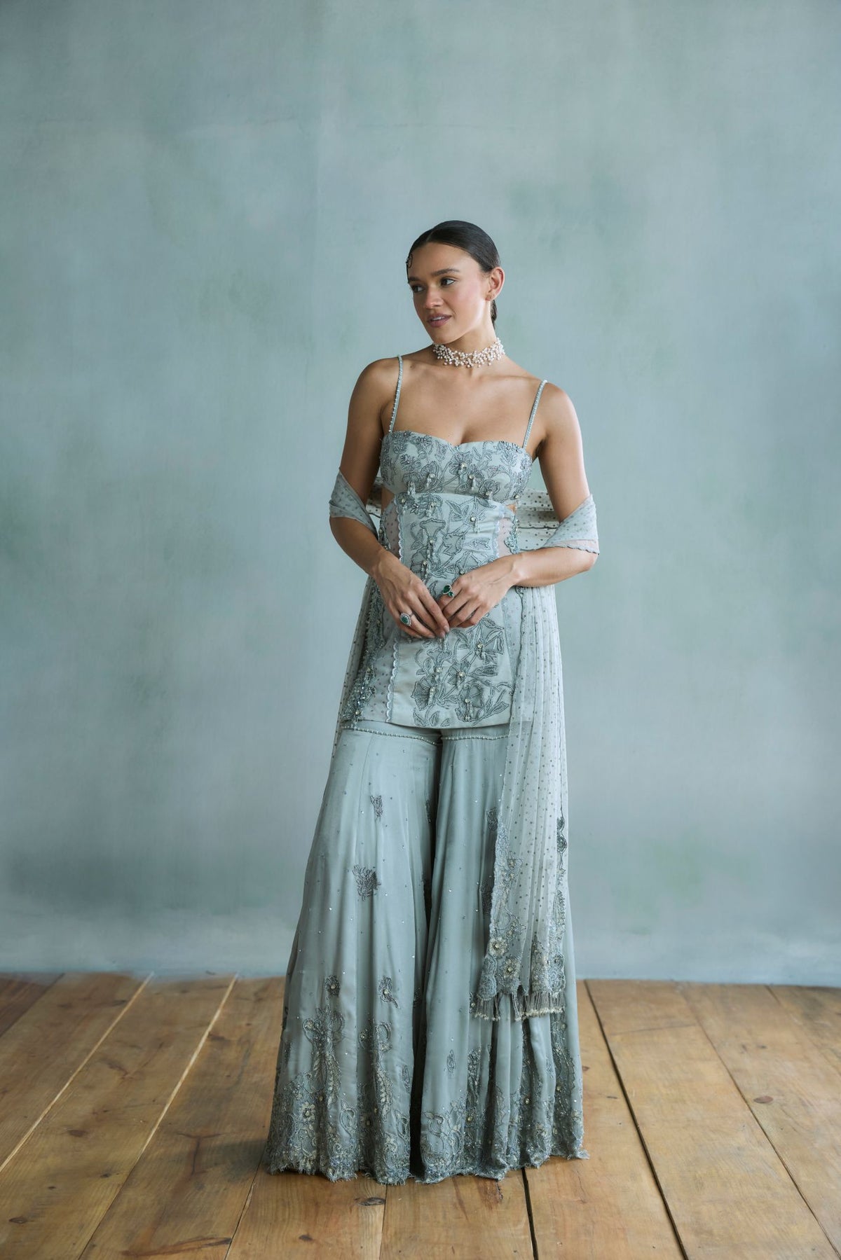 Opaline Sharara Set