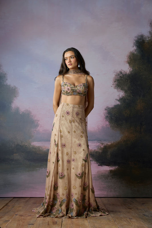 Blossom Lehenga set