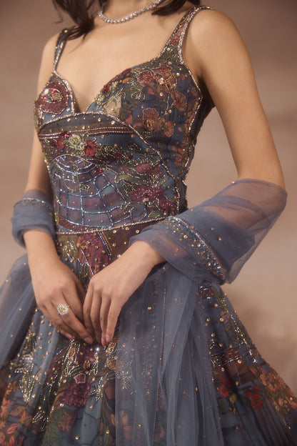 Daphne Anarkali Set
