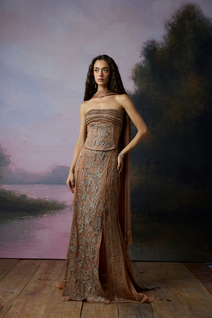 Ember Lehenga