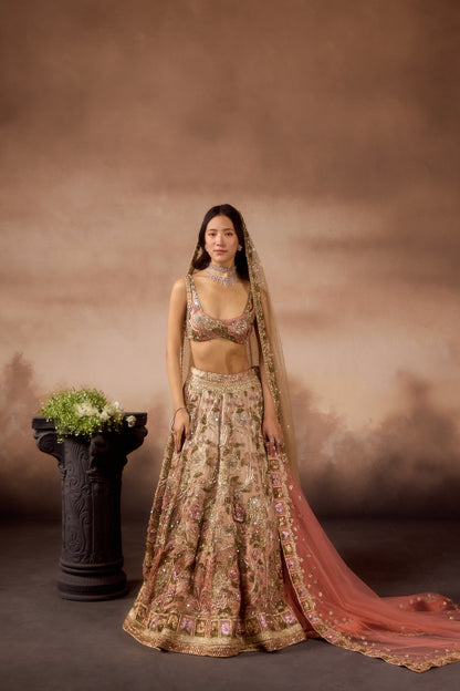 Rosa Lehenga Set